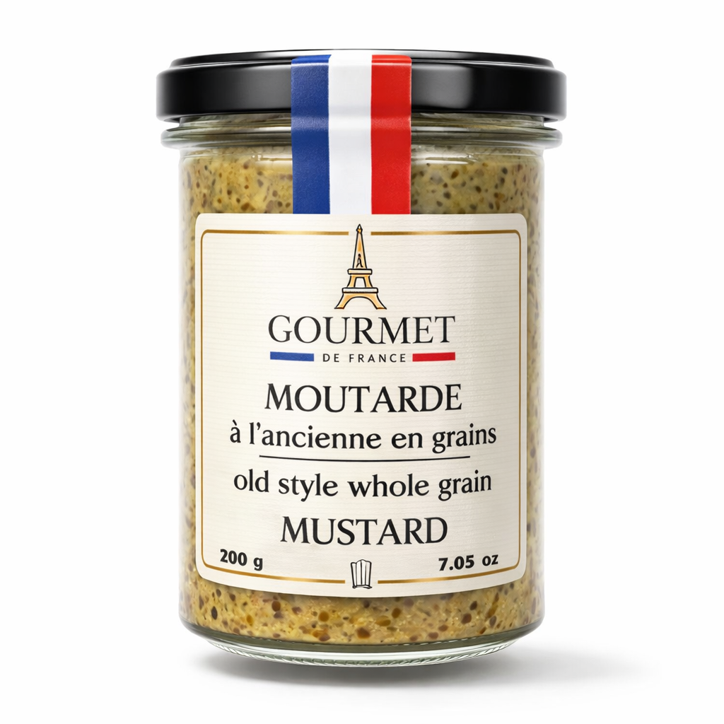 Gourmet De France Whole Grain Mustard – 200g