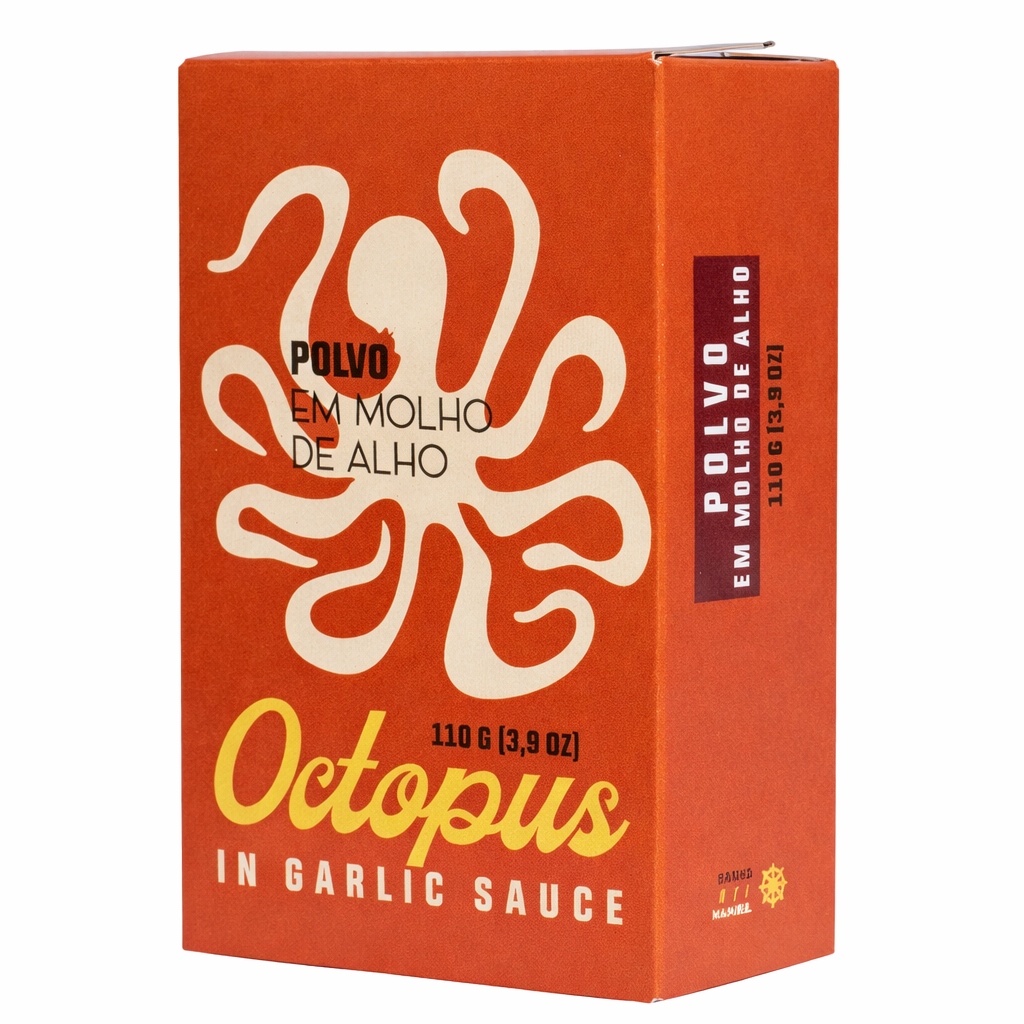 Ati Manel Octopus in Garlic Sauce – 110 g