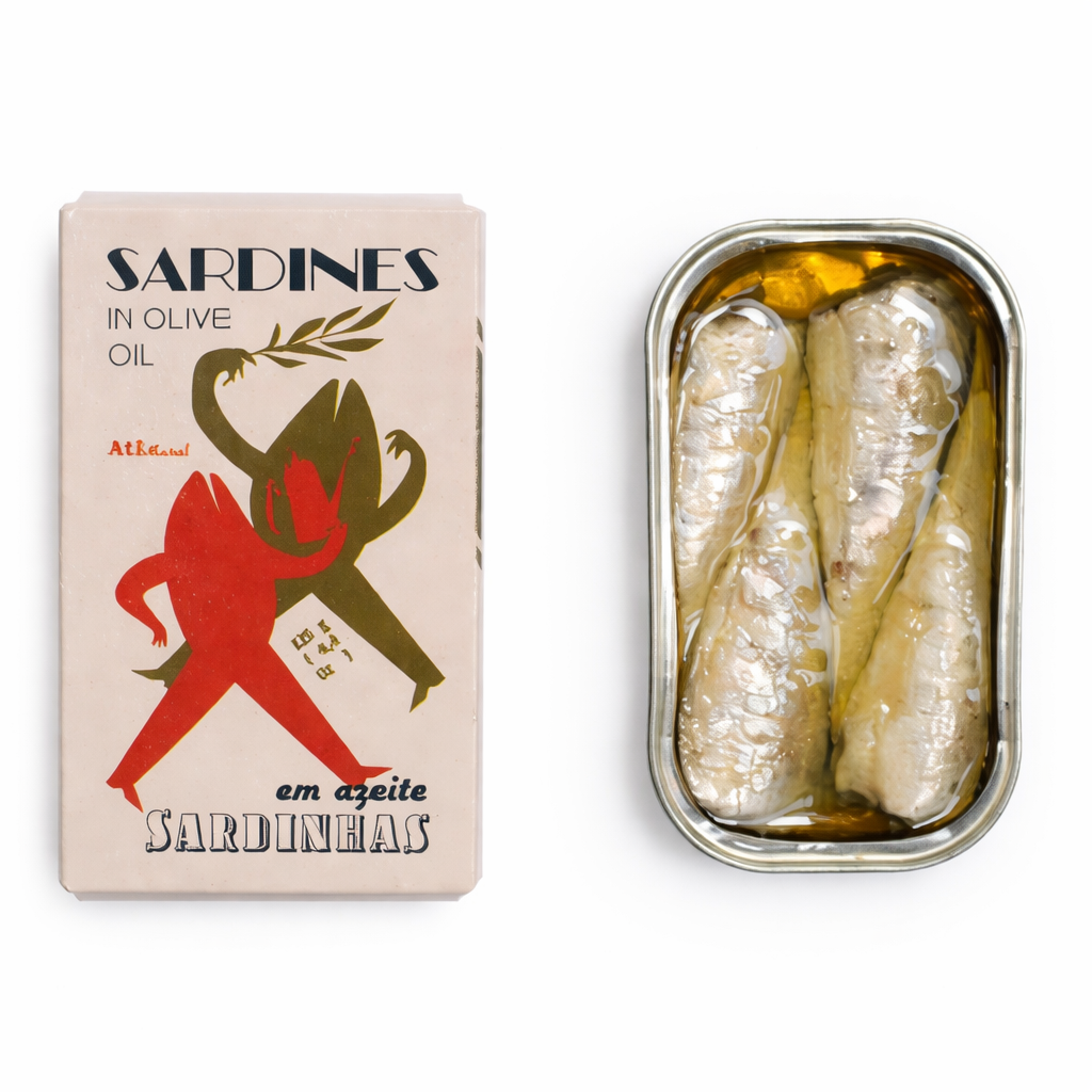 Ati Manel Sardines in Olive Oil – 125 g