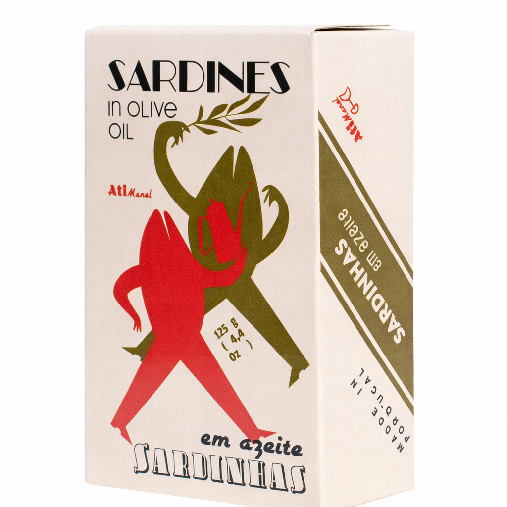 Ati Manel Sardines in Olive Oil – 125 g
