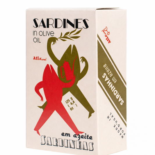 Ati Manel Sardines in Olive Oil – 125 g