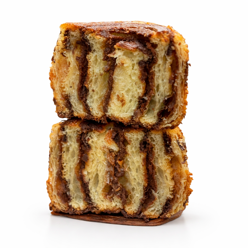 Cinnamon Cube Brioche Feuilletee