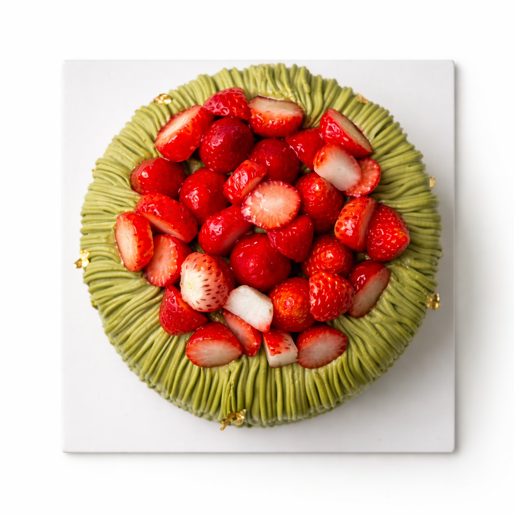 Mother’s Day Entremet 2026 – Matcha Strawberry