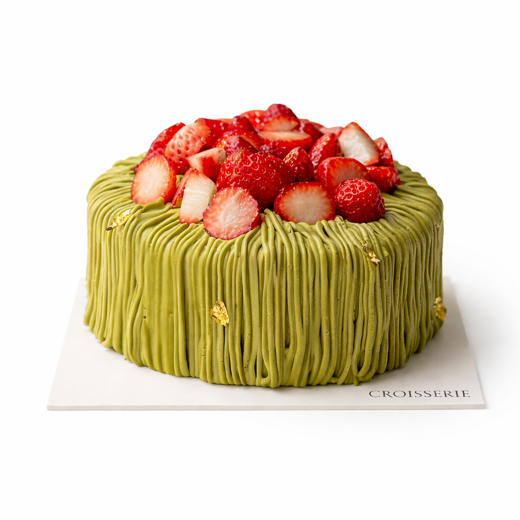 Mother’s Day Entremet 2026 – Matcha Strawberry