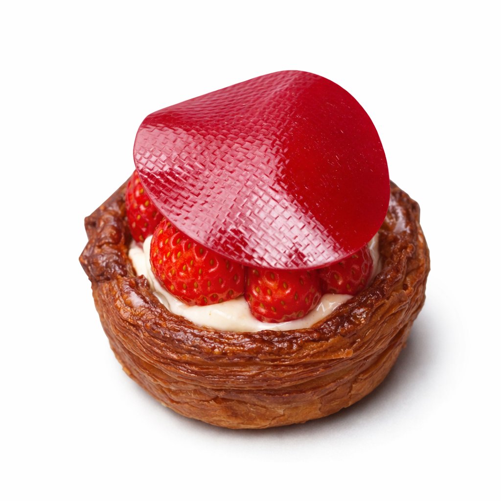 Strawberry Croissant Tart