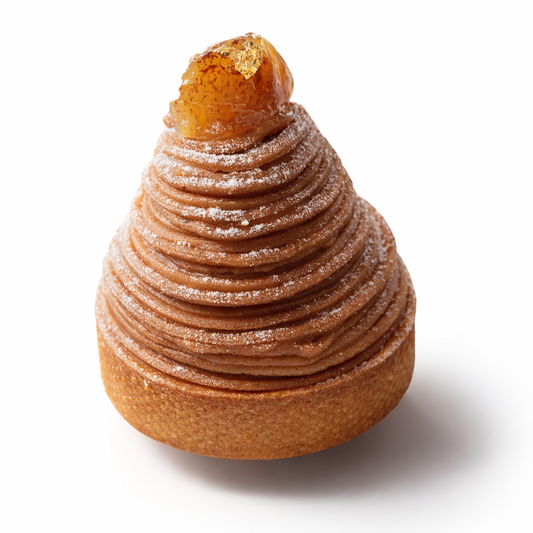 Tarte Mont-Blanc Cassis