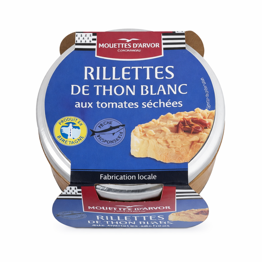 Les Mouettes d’Arvor White Tuna Rillettes with Sun-Dried Tomato – 125 g