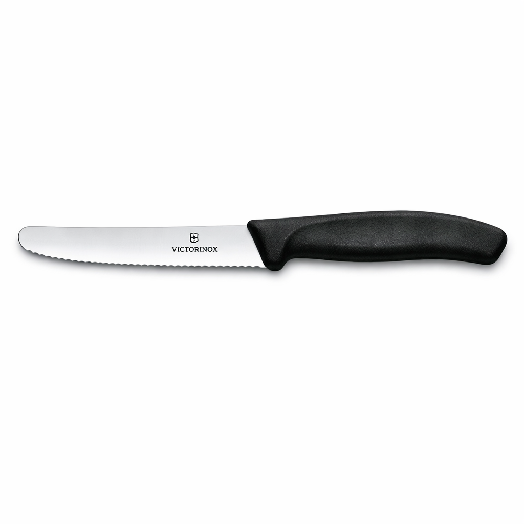 Victorinox Swiss Classic Tomato and Table Knife – 11 cm (Wavy Edge)