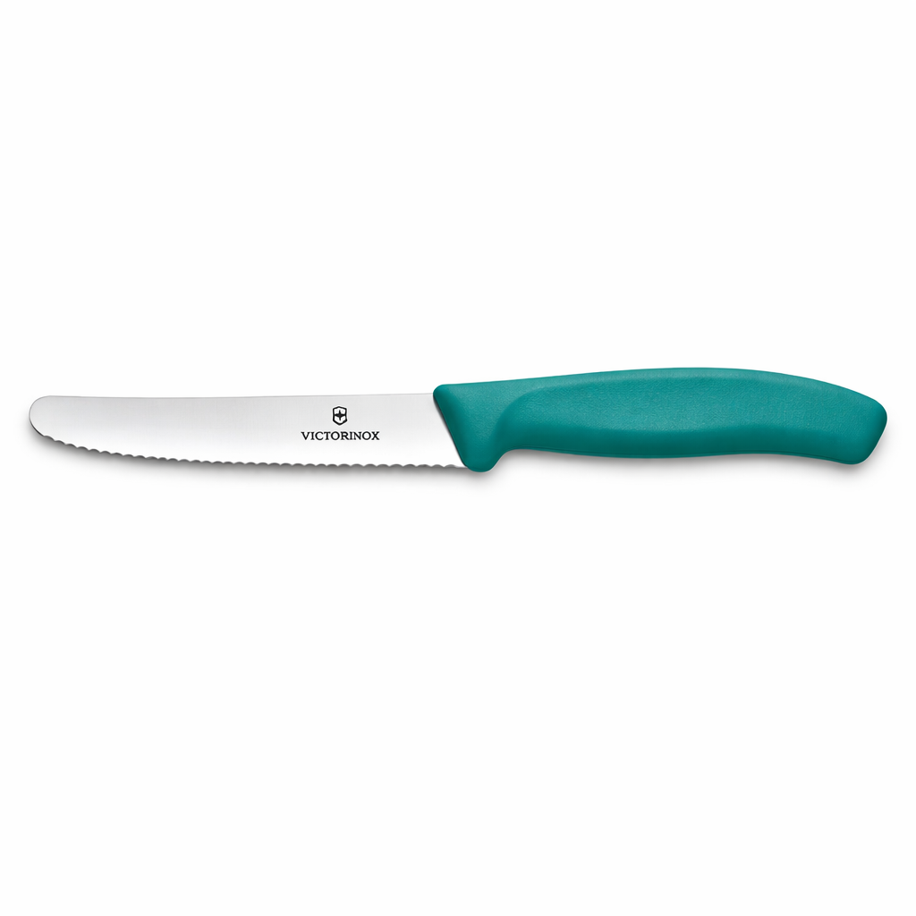 Victorinox Swiss Classic Tomato and Table Knife – 11 cm (Wavy Edge)