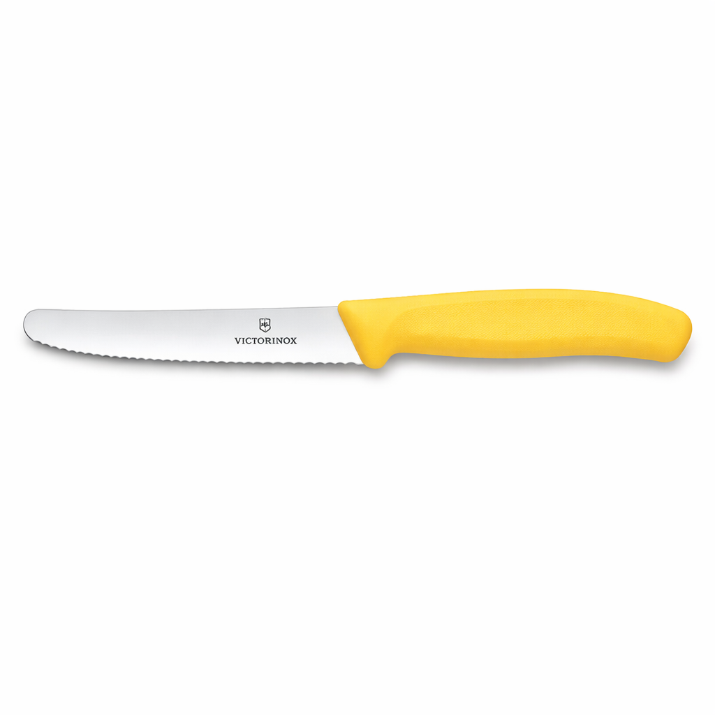 Victorinox Swiss Classic Tomato and Table Knife – 11 cm (Wavy Edge)