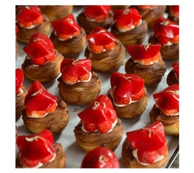 Strawberry Croissant Tart
