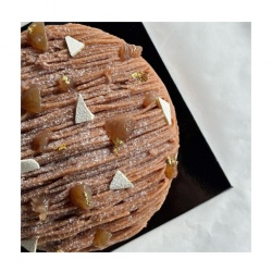 Tarte Mont Blanc Cassis 6"