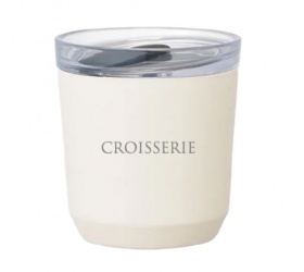 CROISSERIE X KINTO To Go Tumbler with Plug 240 ml - White