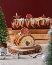 Mont Blanc Yule Log